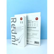 Мережевий зарядний пристрій  Xiaomi Redmi 11 2in1 Type-C 1USB 33W QC3.0 Original Швидка зарядка