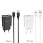 Мережевий зарядний пристрій Borofone BA20A Sharp 2.1A Lightning