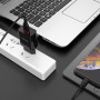 Мережевий зарядний пристрій Borofone BA20A Sharp 2.1A Lightning