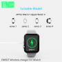 Бездротовий зарядний пристрій Denmen DW01T для Apple Watch 2.5W