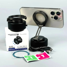 Holder Universal Magnetic D25 65Kpa  Metal Вакуумний автоматичний тримач-складний для авто та побуту