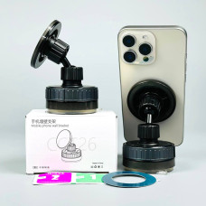 Holder Universal Magnetic CCT26 Вакуумний тримач для авто та побуту + 360° Rotation (Plastic)