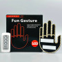 LED Долоня Fun Gesture на заднє скло авто (з пультом)