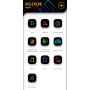 Гнучкий дисплей LED Matrix Panel (програмована) APP та з пультом (led 16*96) 59,5*12см