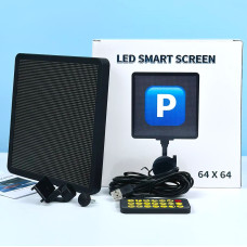 Світлодіодний дисплей-табло Led Smart Screen P64SR, APP та пультом (pixels 64*64) 18,3*18,3*1,6