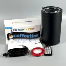 Гнучкий дисплей LED Matrix Panel (програмована) APP та з пультом (led 16*96Plus) 89,8*19,2см