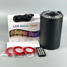Гнучкий дисплей LED Matrix Panel (програмована) APP та з пультом (led 16*192) 176,2*19,2см