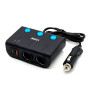 Розгалужувач прикурювача in-car 1659 120W (2 прикурювачі +QC4.0+PD3.0, DC12-24V)