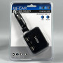 Розгалужувач прикурювача in-car 1655 100W (2 прикурювачі +2USB+Type-C, DC12-24V)