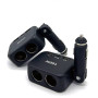 Розгалужувач прикурювача in-car 1655 100W (2 прикурювачі +2USB+Type-C, DC12-24V)