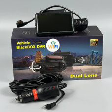 Відеореєстратор A68 WiFi Dual Lens (3inch, Full HD)