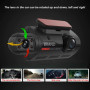 Відеореєстратор A68 WiFi Dual Lens (3inch, Full HD)