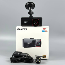 Відеореєстратор Y17 WiFi Dual Lens (2inch, Full HD та з камерою заднього виду)