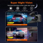 Відеореєстратор Y15 WiFi Dual Lens (2inch, Full HD та з камерою заднього виду)