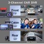 Відеореєстратор A98 WiFi Dual Lens (2inch, Full HD та з камерою заднього виду)