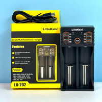 Багатофункціональний зарядний пристрій LiitoKala Lii-202 (18650, AA, AAA Li-Ion)