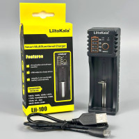 Багатофункціональний зарядний пристрій LiitoKala Lii-100 (14500, 16340, 18650, 26650, USB)
