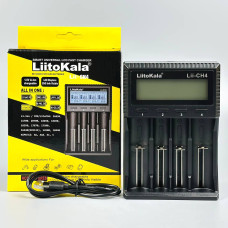 Багатофункціональний зарядний пристрій LiitoKala Lii-CH4 (AA, AAA, 4x26650, 21700, 20700, 18650, 18490, 18350, 17670, 175000, 16340, 14500, 10440)
