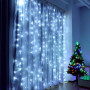 Світлодіодна гірлянда Xmas Водоспад 3m*2m 320 Led Білий