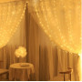 Гірлянда Водоспад 2m*2m 200 Led Теплий від 220V