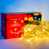 Світлодіодна гірлянда Xmas Водоспад 3m*2m 360 Led Теплий від 220V