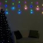 Світлодіодна гірлянда Xmas Штора з прозорими шарами 3m*1.5m 150 Led Мультикольорова від 220V