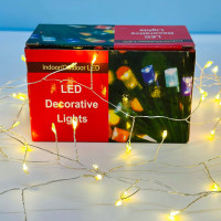 Світлодіодна гірлянда Xmas Водоспад (Штора) Феєрія 2m*2m (10 pcs) Теплий на мідному дроті від 220V
