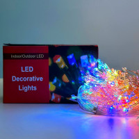 Світлодіодна гірлянда Xmas Водоспад (Штора) Феєрія 2m*2m (10 pcs) RGB на мідному дроті від 220V