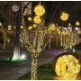 Гірлянда, Світлодіодна стрічка Великі краплі роси 50m 400 LED Теплий від 220V