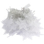 Гірлянда (Штора) Сніжинки 4m*0.7m (19pcs) Білий від 220V