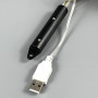 Гірлянда Кінський хвіст 400LED 2m (20pcs, крапля роси) від USB (Теплий)