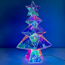 Світлодіодний нічник Christmas tree 30cm USB design №1 (без упаковки)