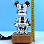 Нічник 3D Bearbrick Феєрверк KX197XX-3 (3 режими світла, від USB 5V) (19,7см)