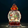Новорічний нічник XMAS Кекс WLD-25015 з блискітками та музикою (від мережі, 3*АAА) 22см