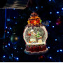Новорічний нічник XMAS Кекс WLD-25015 з блискітками та музикою (від мережі, 3*АAА) 22см