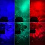 Диско-лазерний проектор Party Light з пультом та звуковою активацією (від USB)