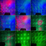 Диско-лазерний проектор Party Light з пультом та звуковою активацією (від USB)