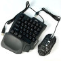 Клавіатура ігрова дротова + Мишка Wired Keyboard Mouse Combo 35 клавіш