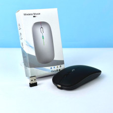 Мишка комп'ютерна бездротова 221 RGB підсвічування USB Charge