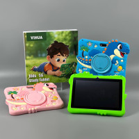 Планшет дитячий A18 Dinosaur 8inch HD із силіконовим чохлом (Android 14, 6Gb, 128Gb, WiFi, Bluetooth)