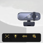 Web camera Q1 Full HD + 2K, 2Мп (auto-focusing, вбудований мікрофон)