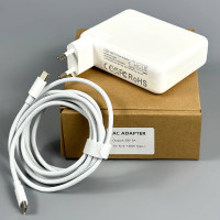 Мережевий зарядний пристрій для ноутбука 140W, 28V, 5A Type-C to Type-C плетений 2m