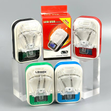 Універсальний зарядний пристрій Жабка LCD дисплей