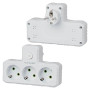 Мережевий розгалужувач із заземленням F301 3 розетки 2500W, 10A