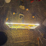 Світлодіодна дошка для малювання та нічник DIY Lamp з USB + фломастери (20*30 см)
