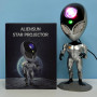 Проектор Прибулець Aliensun Star від USB (Повторює слова) (32,5 см)