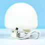 Силіконовий нічник Грибочок A021 із сенсорним керуванням 1200mAh (3 режими яскравості) 11.2см