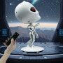 Проектор Прибулець Alien Starry від USB (Повторює слова) (20 см)