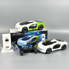 Машинка на пульті радіокерування Concept Car E600 2.4GHz (LED-підсвічування коліс, зарядна станція) (24см)