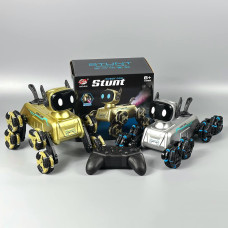 Робот-собака на пульті радіокерування Stunt  8882E (восьмиколісний трюковий)